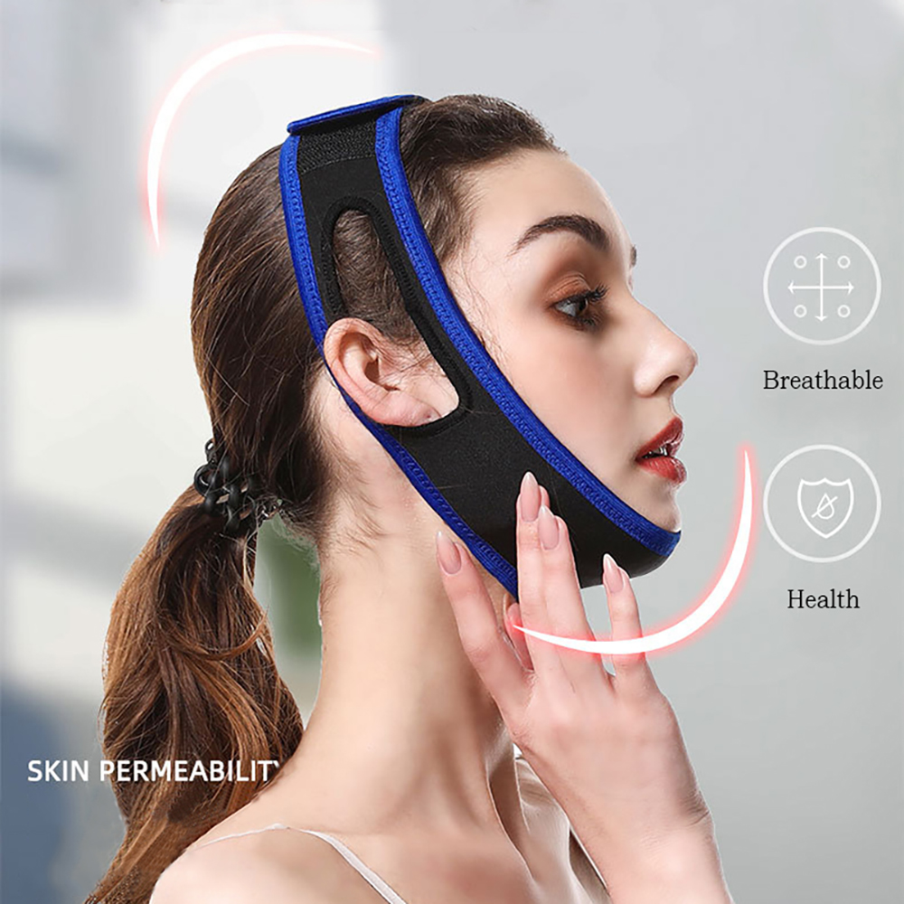 Skincare Qv - Yüz İnceltme Bandajı Yeniden Kullanılabilir V