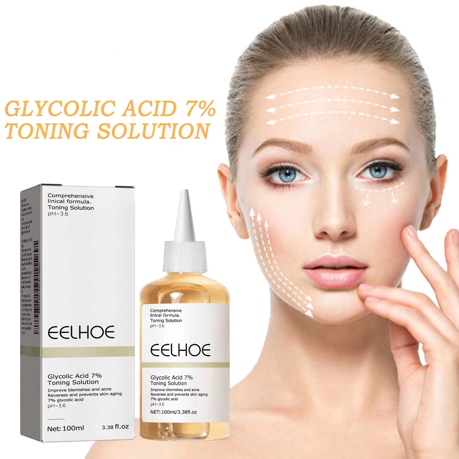 Skincare Skintific - Glikolik Asit %7 Tonik Çözeltisi Peeling