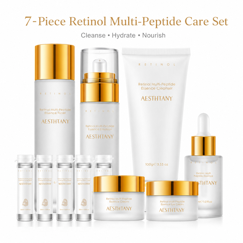 Skincare Skintific - 7 Parçalı Retinol Çoklu Peptit Cilt