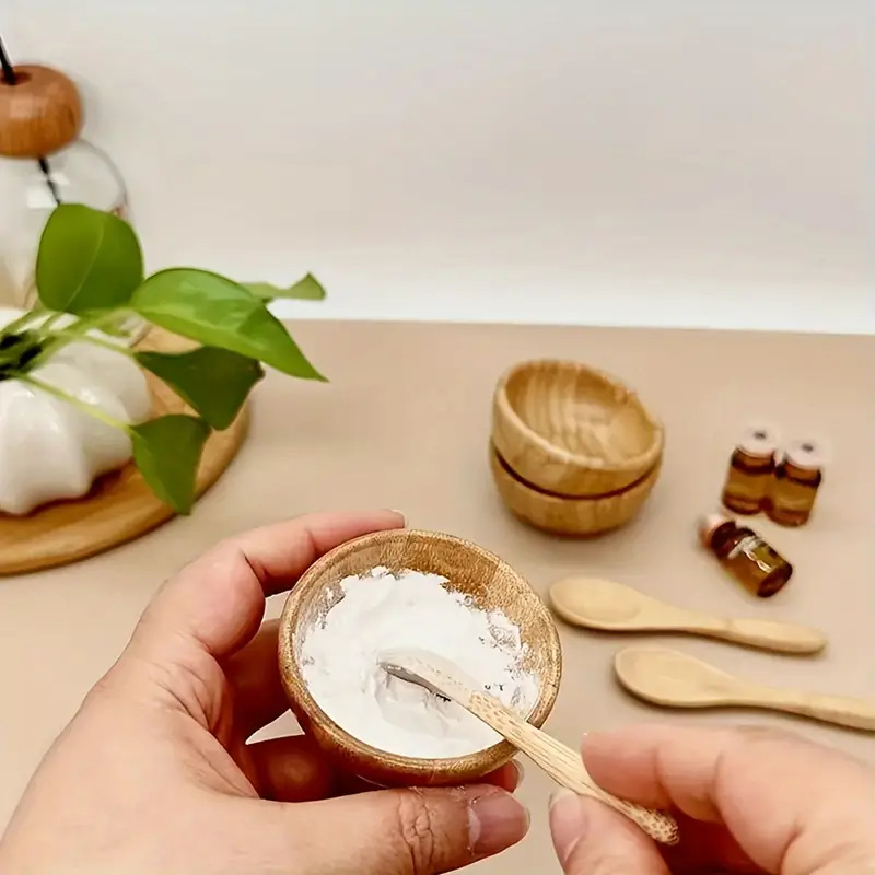 Skincare Qv - Bambu Yüz Maskesi Karıştırma Kasesi Seti,