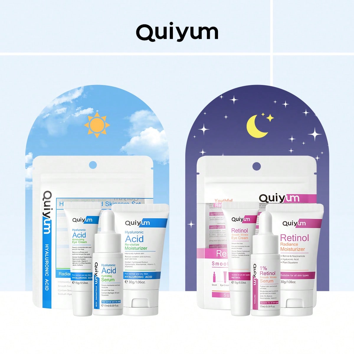 Skincare Skintific - QUIYUM Retinol+Hyaluronik Asit Kırışıklık Karşıtı Cilt
