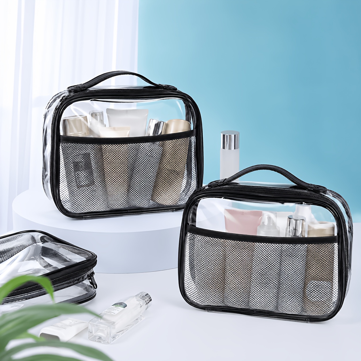 Şeffaf Kozmetik Çantası Şeffaf - Skincare D'Alba incelemesi ve fiyatı