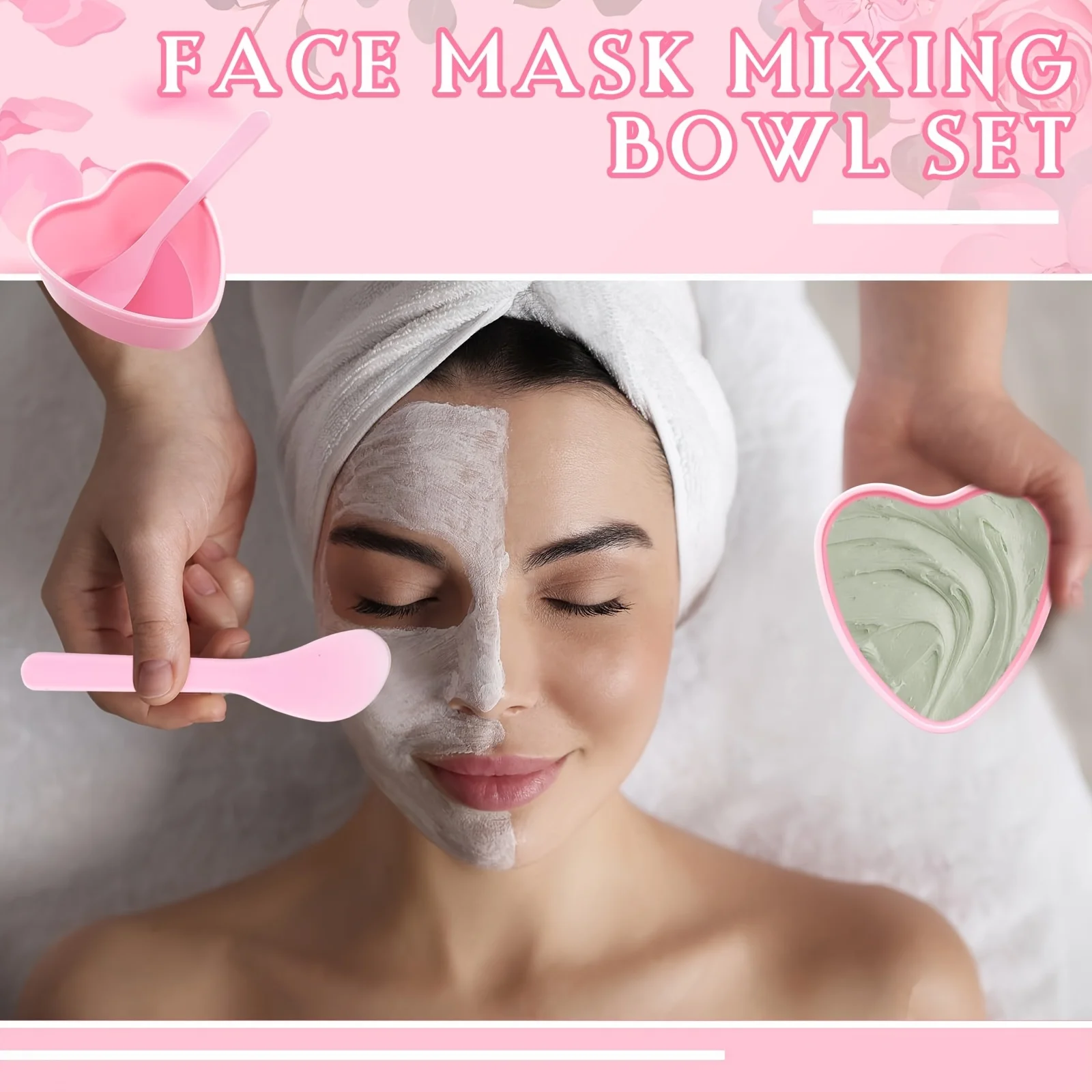 6 parçalı Pembe Kalp Şeklinde  - Skincare Qv incelemesi ve fiyatı